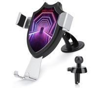 FekiLoot Support de téléphone tunnel avec néon, support magnétique pour téléphone, support de téléphone amélioré, support universel automobile pour GPS et tous les smartphones.