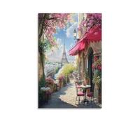 FELASBUID Tour Eiffel Murale Décoration Murale Peintures Sur Toile Impression Sur Toile Affiche Decoration Pour Chambre Et Couloir Premium 20x30inch(50x75cm)