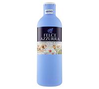 Paglieri Felce Azzurra Bagnodoccia Mandorla e Bianco Lot de 6 flacons de gel douche pour le corps à l'amande et au thé blanc 650 ml