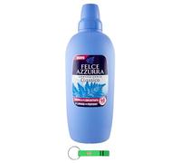Felce Azzurra Ammorbidente Classico Lot de 9 adoucissants liquides Parfum incomparable 40 lavages 2 l + porte-clés Beni Culinari