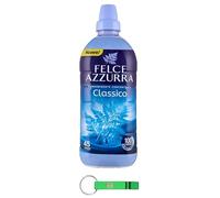 Felce Azzurra Ammorbidente Concentrato Classico Lot de 12 adoucissants concentrés 45 lavages 900 ml + porte-clés Beni Culinari