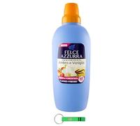 Felce Azzurra Ammorbidente Lot de 9 adoucissants liquides avec ambre et vanille Parfum incomparable 40 lavages 2 l + porte-clés Beni Culinari