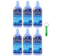 Felce Azzurra Classico Adoucissant concentré 6 x 900 ml | 45 lavages par bouteille, douceur longue durée pour le linge et les serviettes + porte-clés Beni Culinari gratuit