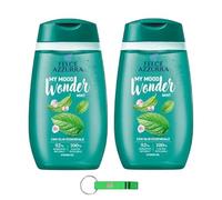 Felce Azzurra Doccia My Mood Wonder Lot de 2 gels douche hydratants à la menthe pour une peau douce 250 ml + porte-clés Beni Culinari
