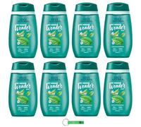 Felce Azzurra Doccia My Mood Wonder Lot de 8 gels douche hydratants à la menthe pour une peau douce 250 ml + porte-clés Beni Culinari