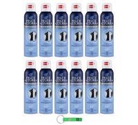 Felce Azzurra Lot de 12 déodorants en spray avec technologie Déocomplexe Invisible, efficacité 48 heures, pas de taches, 150 ml + porte-clés Beni Culinari