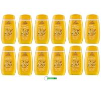 Felce Azzurra Lot de 12 gels douche Doccia My Mood Enjoy Vanilla/gel douche hydratant à la vanille pour peau douce 250 ml + porte-clés Beni Culinari