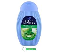 Felce Azzurra Lot de 24 gels douche Senteur menthe et citron vert 250 ml + porte-clés Beni Culinari