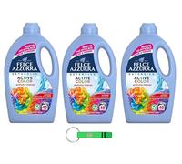 Felce Azzurra Lot de 3 lessive liquide pour machine à laver 40 lavages 1,595 l + porte-clés Beni Culinari gratuit