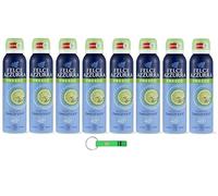 Felce Azzurra Lot de 8 déodorants en spray, technologie déocomplexe fraîche, efficacité 48 heures, pas de taches, 150 ml + porte-clés Beni Culinari