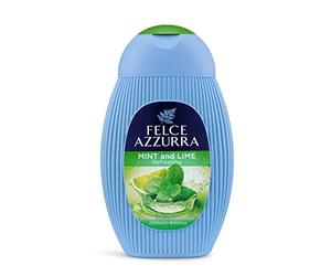 Felce Azzurra Mint And Lime - Gel douche aux essences rafraîchissantes - Mélangé avec des notes de musc, de pétales de jasmin et d'orchidées - Formule intense qui laisse la peau naturellement hydratée