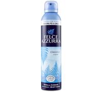 Felce Azzurra Spray parfum classique pour l'environnement, 250 ml | Désodorisant sans eau, parfum intense et instantané longue durée, zéro traces