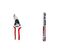 FELCO 14 Sécateur Compact Professionnel Bypass 18 mm pour Petites Mains + Aiguiseur Multifonction FELCO 905