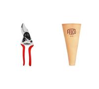 FELCO 14 Sécateur Compact Professionnel Bypass 18 mm pour Petites Mains avec Étui Renforcé FELCO 912 pour Usage Intensif