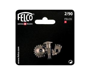 Felco 2/90 Kit de réparation N°2/90 avec boulon et écrou, secteur, Argent