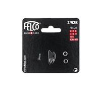 FELCO 2/92B Kit de pièces de rechange avec cliquet de fermeture, argent (35 x 15 x 5 cm)