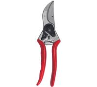 FELCO Cisaille de jardin n° 2 (capacité de coupe Ø 25 mm, cisaille pour raisins pour grandes mains, longueur 215 mm, cisaille de jardin avec rainure de sève, poignées ergonomiques)