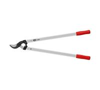 FELCO 201-80 Sécateur à Deux Mains avec Une Longueur Totale de 80 cm, tête de Coupe tirante, Rouge/Gris