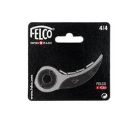 FELCO 4/4 Contre-lame de rechange avec rivets pour sécateurs FELCO 4, argentée (lame de rechange fiable pour des coupes précises 35 x 15 x 5 cm)