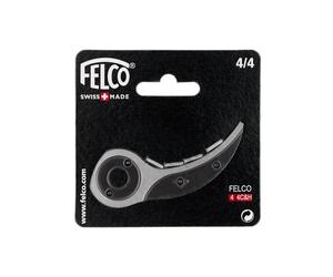 FELCO 4/4 Contre-lame de rechange avec rivets pour sécateurs FELCO 4, argentée (lame de rechange fiable pour des coupes précises 35 x 15 x 5 cm)