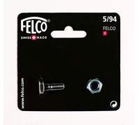 FELCO 5/94 Kit de réparation avec boulon et écrou, argent, 35 x 15 x 5 cm