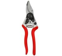FELCO 6 sécateur bypass compact pour main moyenne, lame en acier trempé, poignée en aluminium forgé, tête de coupe inclinée ergonomique, confort de coupe professionnel, fabrication suisse