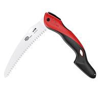 FELCO 603 Scie pliante lame courbe 200 mm, poignée soft touch, coupe 100 mm, ambidextre, arboriculture et élagage