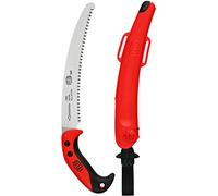 FELCO 640 Scie courbe (lame de scie 27 cm, scie d'élagage avec étui, coupe Ø 100 mm, longueur 44 cm, scie d'élagage avec poignée ergonomique, pour droitiers et gauchers)