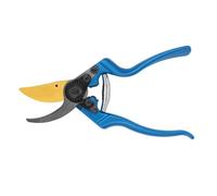 FELCO 8 lames de sécateur F-or/bleu - Poignées droitiers, compactes et durables, lame AuCo résistante à la corrosion, coupe de 25 mm, poignées forgées, fabrication suisse