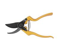 FELCO 8 lames de sécateur F-Tech/poignées dorées - Pour droitier, design haut de gamme, coupe de 25 mm, ergonomique pour les grandes mains, aluminium forgé, fabriqué en Suisse