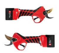 FELCO 834W Sécateur électrique professionnel avec 2 batteries 14,4V, coupe jusqu’à 34 mm, lame F-GOLD WOOD, mallette de transport et accessoires pour élagage intensif