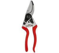 FELCO 9 sécateur ergonomique gaucher grandes mains, coupe 25 mm | Version gaucher à tête inclinée et amortisseurs, pour coupes nettes au jardin. Lame 52 mm. Swiss Made.