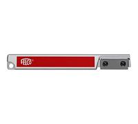 FELCO 906 Outil d'affûtage (pierre en carbure, pierre à aiguiser pour sécateurs, facile à utiliser, taille compacte, poignée en aluminium moulé, carbure de tungstène, outil d'affûtage)