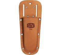 FELCO 910- Support en cuir n° 910 avec pince de ceinture, naturel