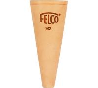 FELCO 11540068 funda Cuero Con enganche, Marron 35x15x5 cm