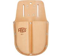 FELCO 921 Double Étui en Cuir Véritable pour Deux Sécateurs - Avec Boucle et Clip pour Ceinture (25x16 cm)