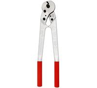FELCO C12 Coupe-câbles (longueur 50 cm, coupe Ø 12 mm, coupe-câbles avec coupe triangulaire pour des coupes nettes, lames en acier de qualité, poignées légères)