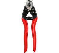 FELCO C7 Cisaille à câble à une main (coupe ø 7 mm, cisaille à câble, lame + boulon en acier de qualité, poignées avec revêtement plastique)
