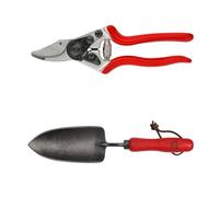 FELCO Ensemble sécateur FELCO 6 et truelle 401, outils indispensables pour le jardinage, la coupe précise et la plantation