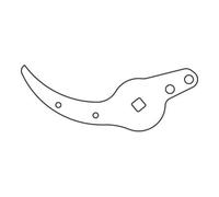 FELCO FELCO Lame de rechange pour sécateur 100 Quantité:1