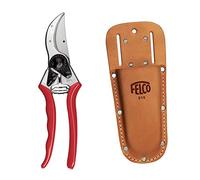 FELCO Genuine Model 2 secateurs and Holster Bundle - pruners with Leather Pouch