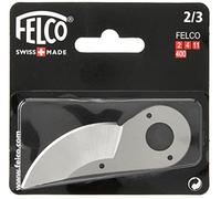 FELCO Lame de rechange pour sécateurs (compatible avec FELCO 11, FELCO 4, FELCO 2, pièce de rechange pour outil de jardin, Lame de rechange) FELCO 2/3, Gris