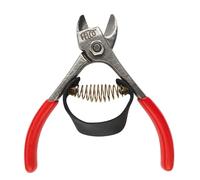 FELCO Modèle 330 Coupe-Fruits Lames en Acier au Carbone Style Enclume Sangle en Cuir Création Ergo Fit Élagage Sniping Vignobles Horticulteurs Fleuristes Jardinage Oliveraies