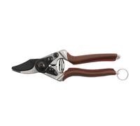 FELCO Sécateur de Modèle 6 Elite, design ergonomique, mains moyennes, lame en acier au carbone trempé, revêtement F Tech, poignées forgées de précision, fourreau en cuir, droitier, 20 mm,