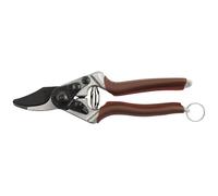 FELCO Sécateur Elite Modèle 6 au design ergonomique mains moyennes Lame en acier carbone trempé Revêtement F Tech Poignées forgées de précision Housse en cuir pour droitier Coupe 20 mm Coupe arbres