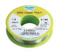 Felder Felder Fil à souder ISO-Core® EL 1 mm 100 g S-Sn99Cu1 Quantité:1