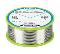 Felder Felder Fil de soudure ISO-Core® Clear 2mm 100g Sn100Ni+ Quantité:1