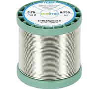 Felder ISO-Core Clear SAC305 Étain à souder bobine Sn96,5Ag3Cu0,5 0.250 kg 0.75 mm