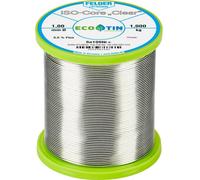 Felder ISO-Core Clear Sn100Ni+ Étain à souder bobine Sn99,25Cu0,7Ni0,05 1.000 kg 1 mm