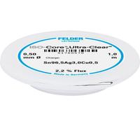 Felder ISO-Core Ultra Clear SAC305 Étain à souder bobine Sn96,5Ag3Cu0,5 0.5 mm